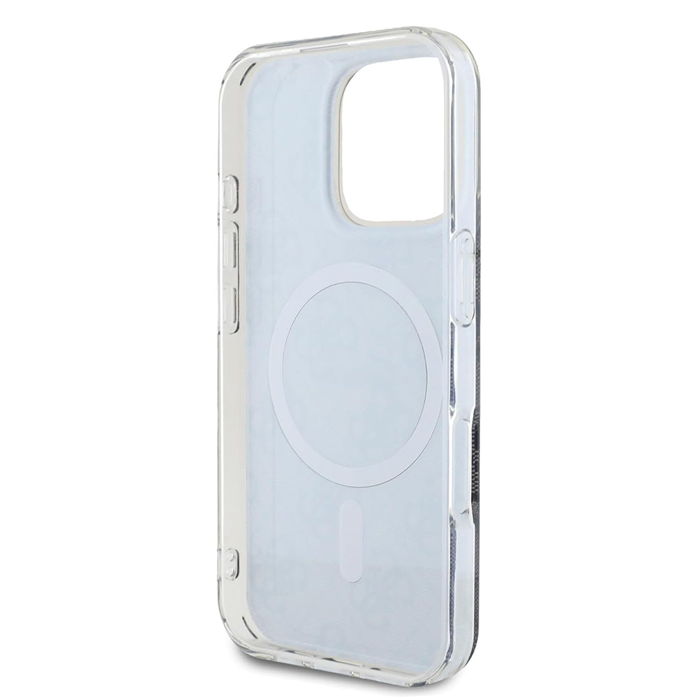 Futrola MagSafe za Apple iPhone 16 Pro, Guess, IML 4G, Crna