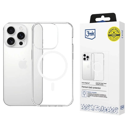 MagSafe futrola za Apple iPhone 16 Pro Max, 3MK, Armor MagCase, Providna