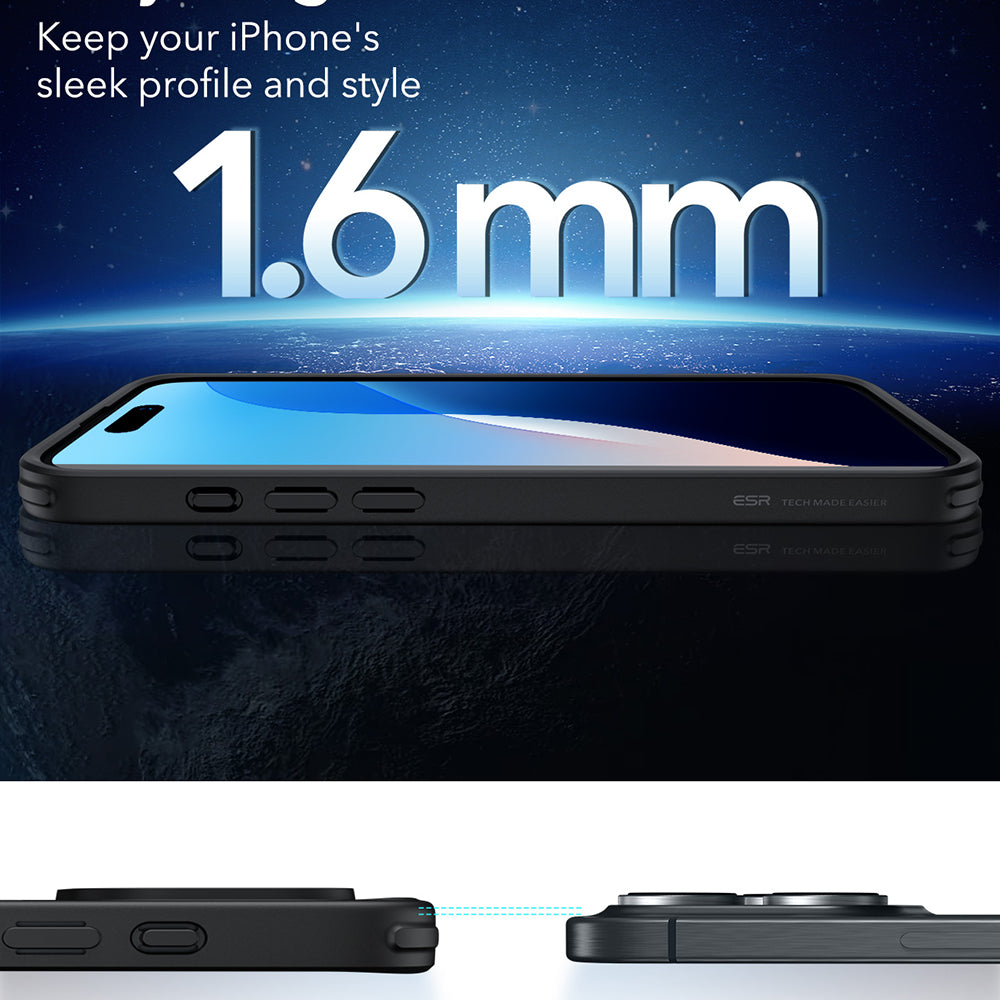 Futrola MagSafe za Apple iPhone 16 Pro Max, ESR, Classic Hybrid, Crno Providna