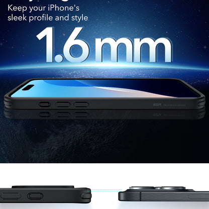 Futrola MagSafe za Apple iPhone 16 Pro Max, ESR, Classic Hybrid, Crno Providna
