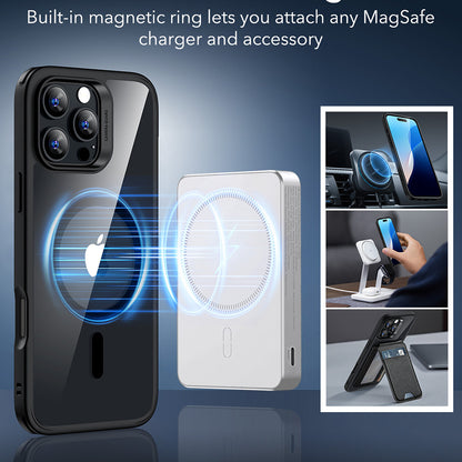 Futrola MagSafe za Apple iPhone 16 Pro Max, ESR, Classic Hybrid, Crno Providna
