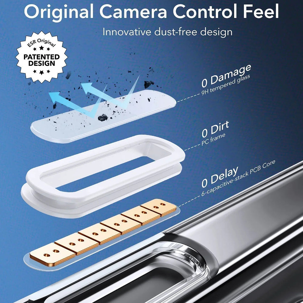 Futrola MagSafe za Apple iPhone 16 Pro Max, ESR, Classic Hybrid Slide, Transparentna