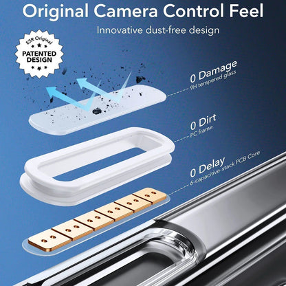 Futrola MagSafe za Apple iPhone 16 Pro Max, ESR, Classic Hybrid Slide, Transparentna