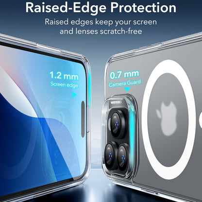 Futrola MagSafe za Apple iPhone 16 Pro Max, ESR, Classic Hybrid, Satinirano Transparentna