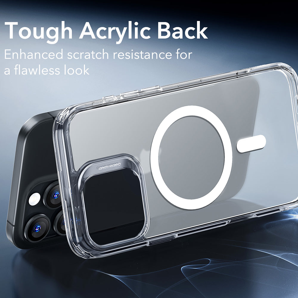 Futrola MagSafe za Apple iPhone 16 Pro Max, ESR, Classic Hybrid, Satinirano Transparentna