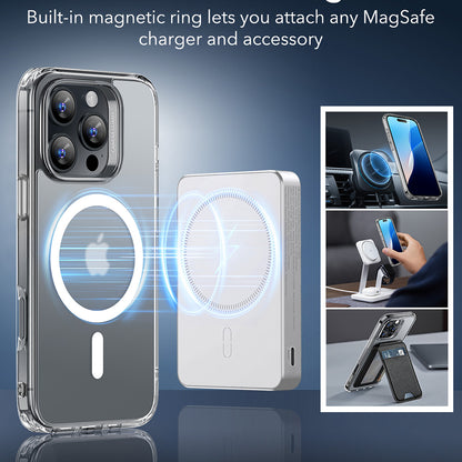 Futrola MagSafe za Apple iPhone 16 Pro Max, ESR, Classic Hybrid, Satinirano Transparentna