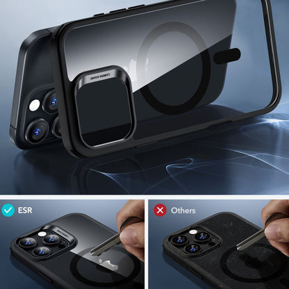 Futrola MagSafe za Apple iPhone 16 Pro Max, ESR, Classic Hybrid sa zaštitnikom ekrana, Crna Transparentna