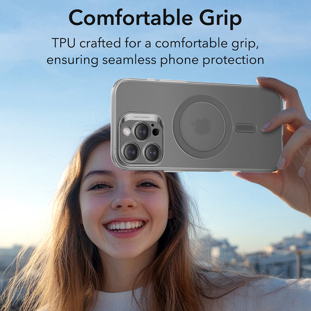 Futrola MagSafe za Apple iPhone 16 Pro Max, ESR, Zero, Sivo Satinirana