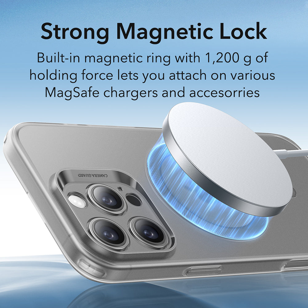 Futrola MagSafe za Apple iPhone 16 Pro Max, ESR, Zero, Sivo Satinirana