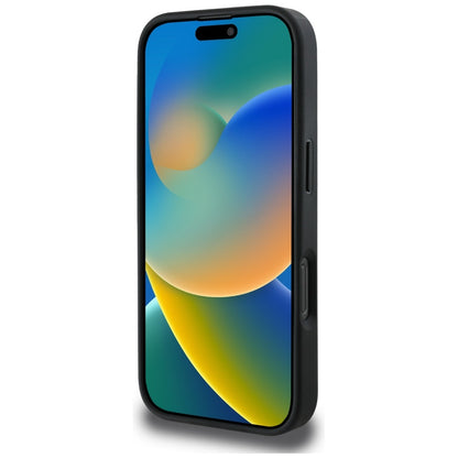 Futrola MagSafe za Apple iPhone 16 Pro Max, Guess, 4G Circle Classic Logo, Crna