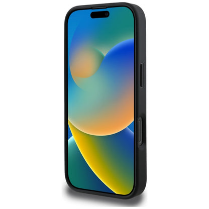 Futrola MagSafe za Apple iPhone 16 Pro Max, Guess, Cardslot 4G Stripes, Crna