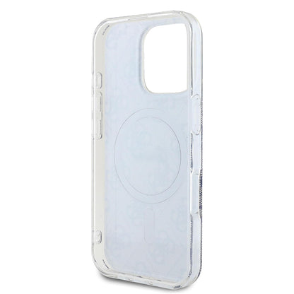 Futrola MagSafe za Apple iPhone 16 Pro Max, Guess, IML 4G, Plava