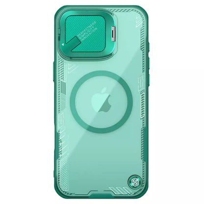 MagSafe futrola za Apple iPhone 16 Pro Max, Nillkin, Iceblade Prop (bez otvora za kameru), Zelena