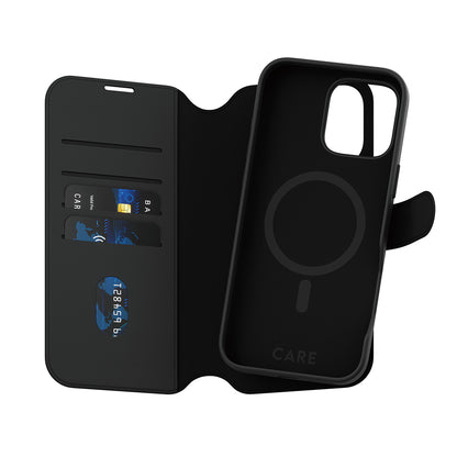 Futrola MagSafe za Apple iPhone 16 Pro Max, PanzerGlass, Care Feature Tango Two-in-One, Crna