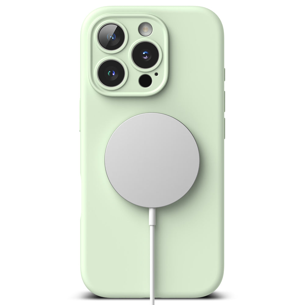 MagSafe futrola za Apple iPhone 16 Pro Max, Ringke, Silikon, Svetlo Zelena