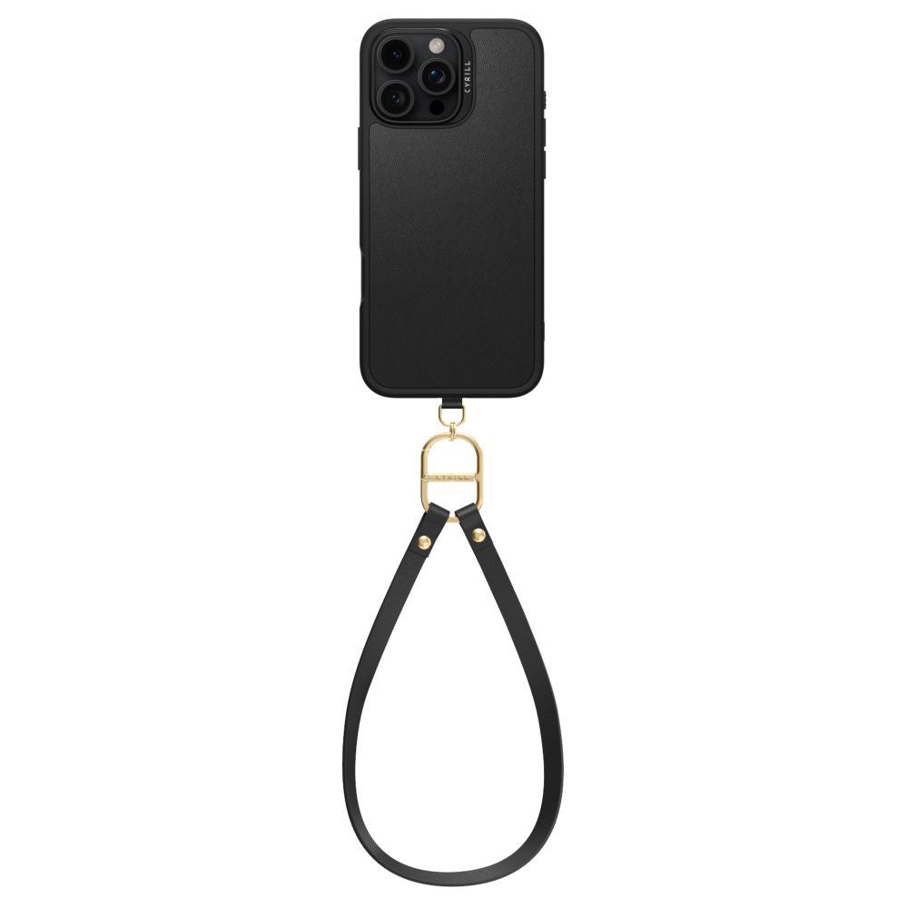 Futrola MagSafe za Apple iPhone 16 Pro Max, Spigen, Cyrill Kajuk Classic Charm, Crna