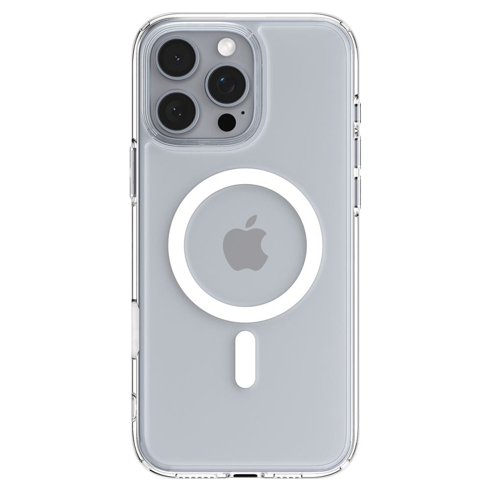 Husa MagSafe za Apple iPhone 16 Pro Max, Spigen, Ultra Hybrid T, Bela ACS08505