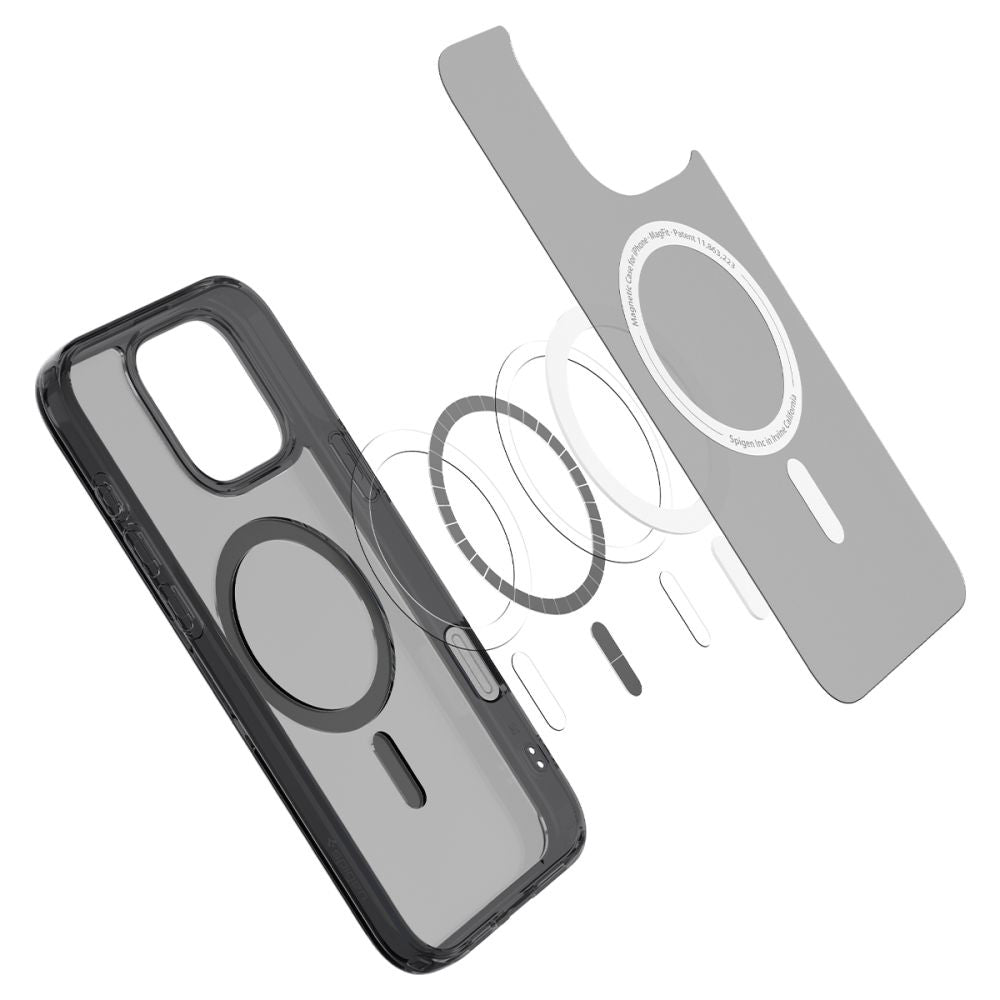 Futrola MagSafe za Apple iPhone 16 Pro Max, Spigen, Ultra Hybrid T, Crna Satin ACS08507