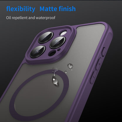 MagSafe futrola za Apple iPhone 16 Pro Max, Techsuit, HaloFrost II, Ljubičasta