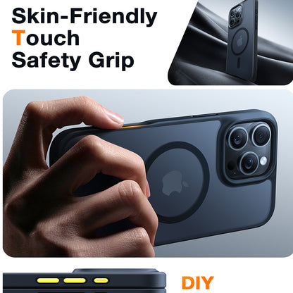 Futrola MagSafe za Apple iPhone 16 Pro Max, Torras, Guardian, Crna