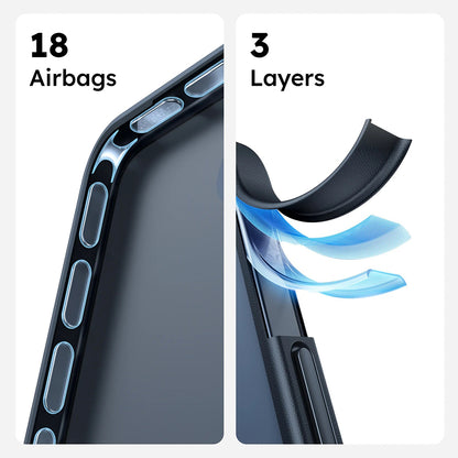 Futrola MagSafe za Apple iPhone 16 Pro Max, Torras, Guardian, Crna