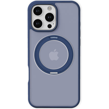 Husa MagSafe za Apple iPhone 16 Pro Max, Torras, Ostand Pro, Tamnoplava
