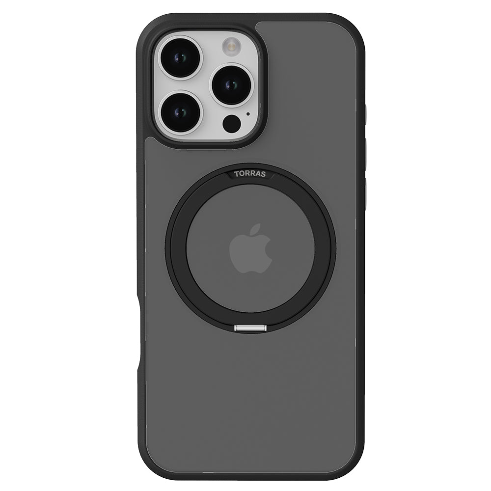 Futrola MagSafe za Apple iPhone 16 Pro Max, Torras, Ostand Pro, Crna