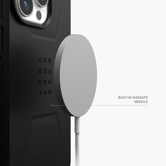 MagSafe futrola za Apple iPhone 16 Pro Max, Urban Armor Gear, Essential Armor, Crna
