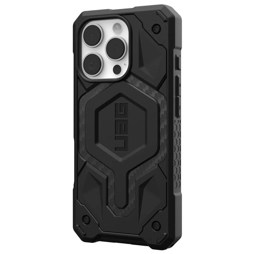 MagSafe futrola za Apple iPhone 16 Pro Max, Urban Armor Gear, Monarch Pro Carbon, Crna
