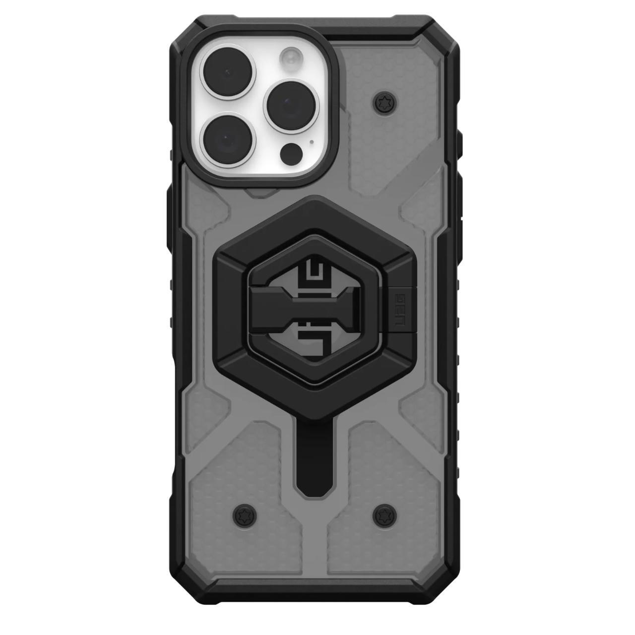 MagSafe futrola za Apple iPhone 16 Pro Max, Urban Armor Gear, Pathfinder Clear Bundle, Siva