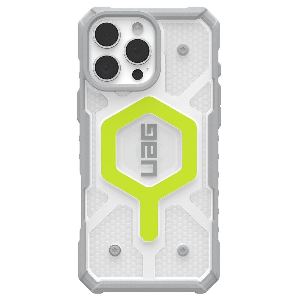 MagSafe futrola za Apple iPhone 16 Pro Max, Urban Armor Gear, Pathfinder Clear with Lanyard, Zelena