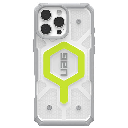 MagSafe futrola za Apple iPhone 16 Pro Max, Urban Armor Gear, Pathfinder Clear with Lanyard, Zelena