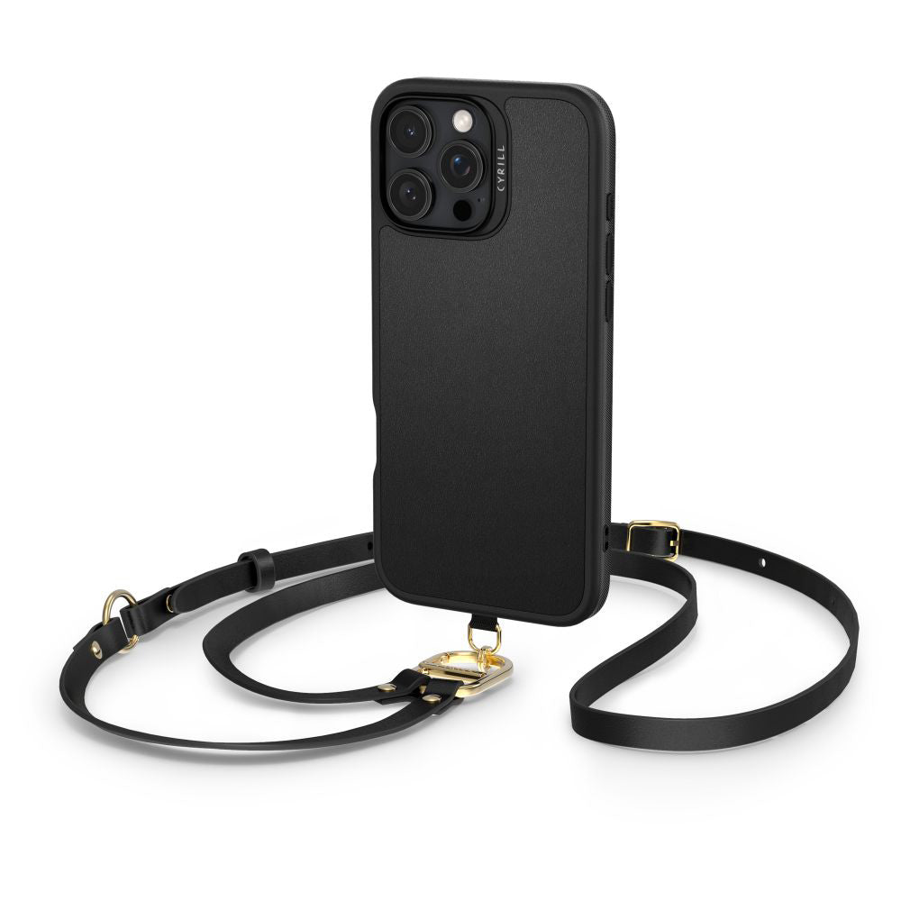 Futrola MagSafe za Apple iPhone 16 Pro, Spigen, Cyrill Kajuk Classic Charm, Crna