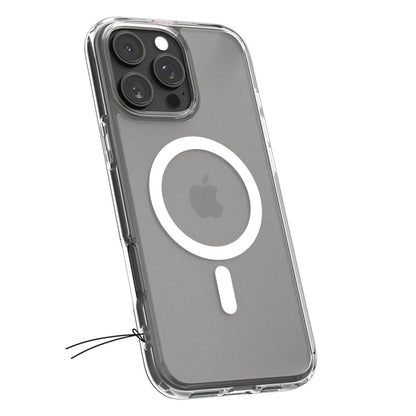 Husa MagSafe za Apple iPhone 16 Pro, Spigen, Ultra Hybrid, Satinirano Transparentna ACS08133