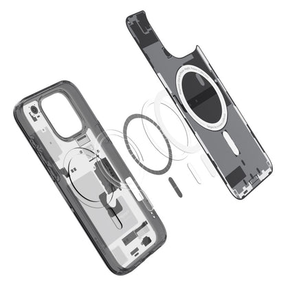 Futrola MagSafe za Apple iPhone 16 Pro, Spigen, Ultra Hybrid Zero One, Mat Crna ACS08135