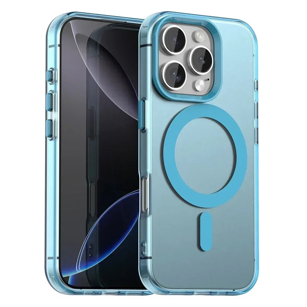 MagSafe futrola za Apple iPhone 16 Pro, Techsuit, CandyCase, Plava