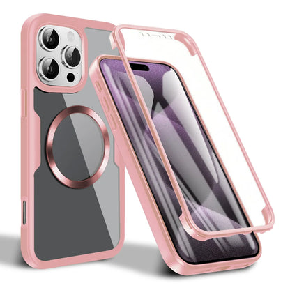 MagSafe futrola za Apple iPhone 16 Pro, Techsuit, ColorVerse 360, Roze