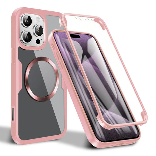 MagSafe futrola za Apple iPhone 16 Pro, Techsuit, ColorVerse 360, Roze