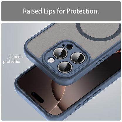 MagSafe futrola za Apple iPhone 16 Pro, Techsuit, HaloFrost II, Tamnoplava