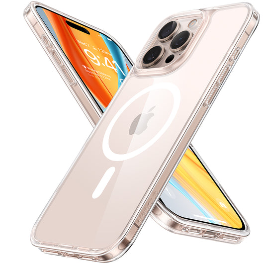 Husa MagSafe za Apple iPhone 16 Pro, Torras, Diamond, Transparenta