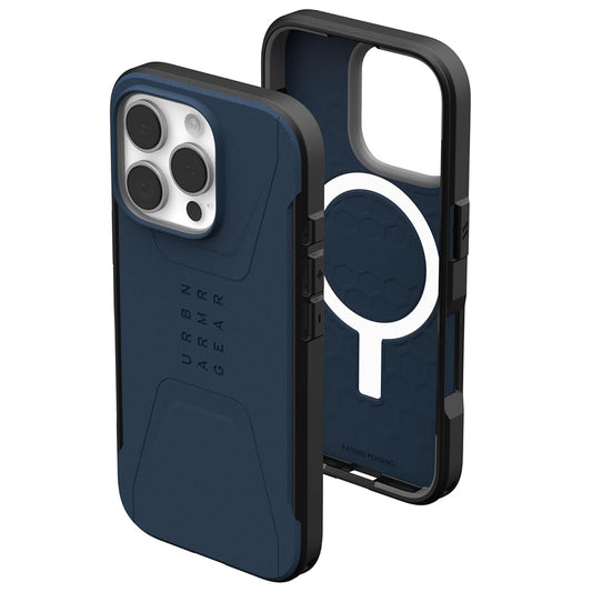 MagSafe futrola za Apple iPhone 16 Pro, Urban Armor Gear, Civilian, Tamnoplava