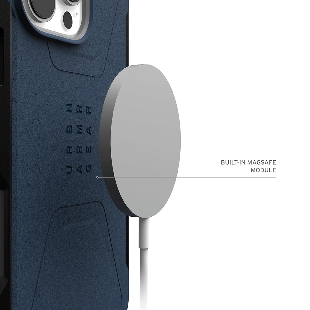 MagSafe futrola za Apple iPhone 16 Pro, Urban Armor Gear, Civilian, Tamnoplava