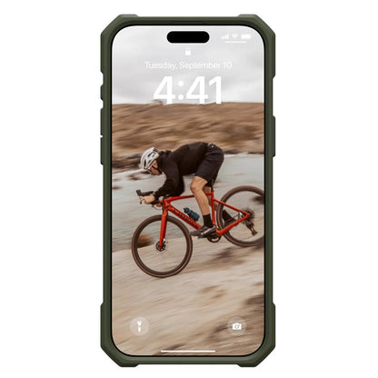 MagSafe futrola za Apple iPhone 16 Pro, Urban Armor Gear, Essential Armor, Zelena