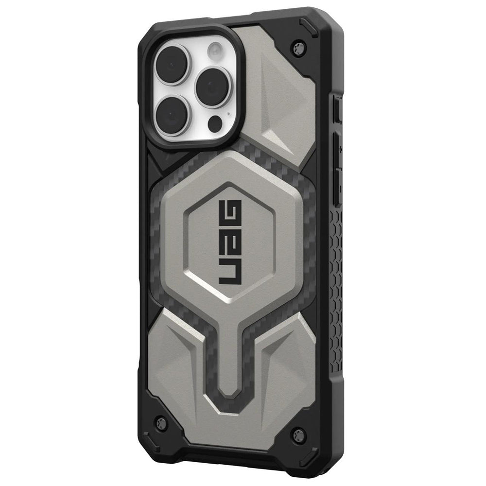 MagSafe futrola za Apple iPhone 16 Pro, Urban Armor Gear, Monarch Pro, Siva