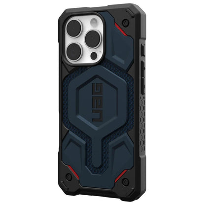 MagSafe futrola za Apple iPhone 16 Pro, Urban Armor Gear, Monarch Pro Kevlar, Tamnoplava