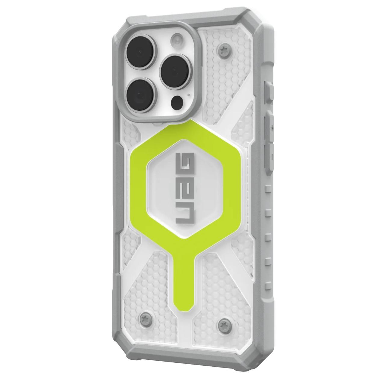 MagSafe futrola za Apple iPhone 16 Pro, Urban Armor Gear, Pathfinder Clear, Zelena