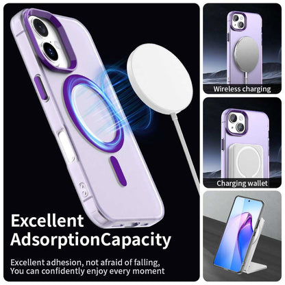 MagSafe futrola za Apple iPhone 16, Techsuit, CandyCase, Ljubičasta