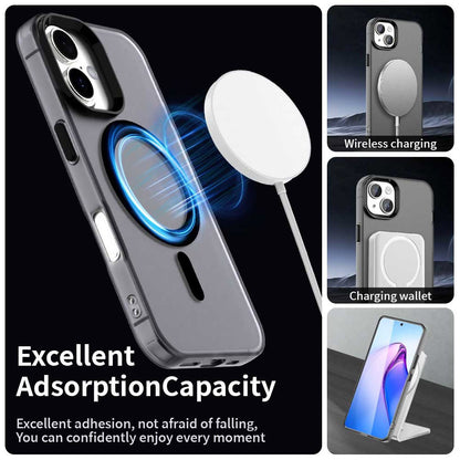 MagSafe futrola za Apple iPhone 16, Techsuit, CandyCase, Crna
