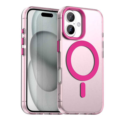 MagSafe futrola za Apple iPhone 16, Techsuit, CandyCase, Roze
