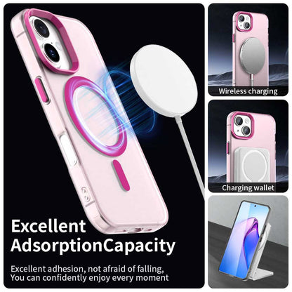 MagSafe futrola za Apple iPhone 16, Techsuit, CandyCase, Roze